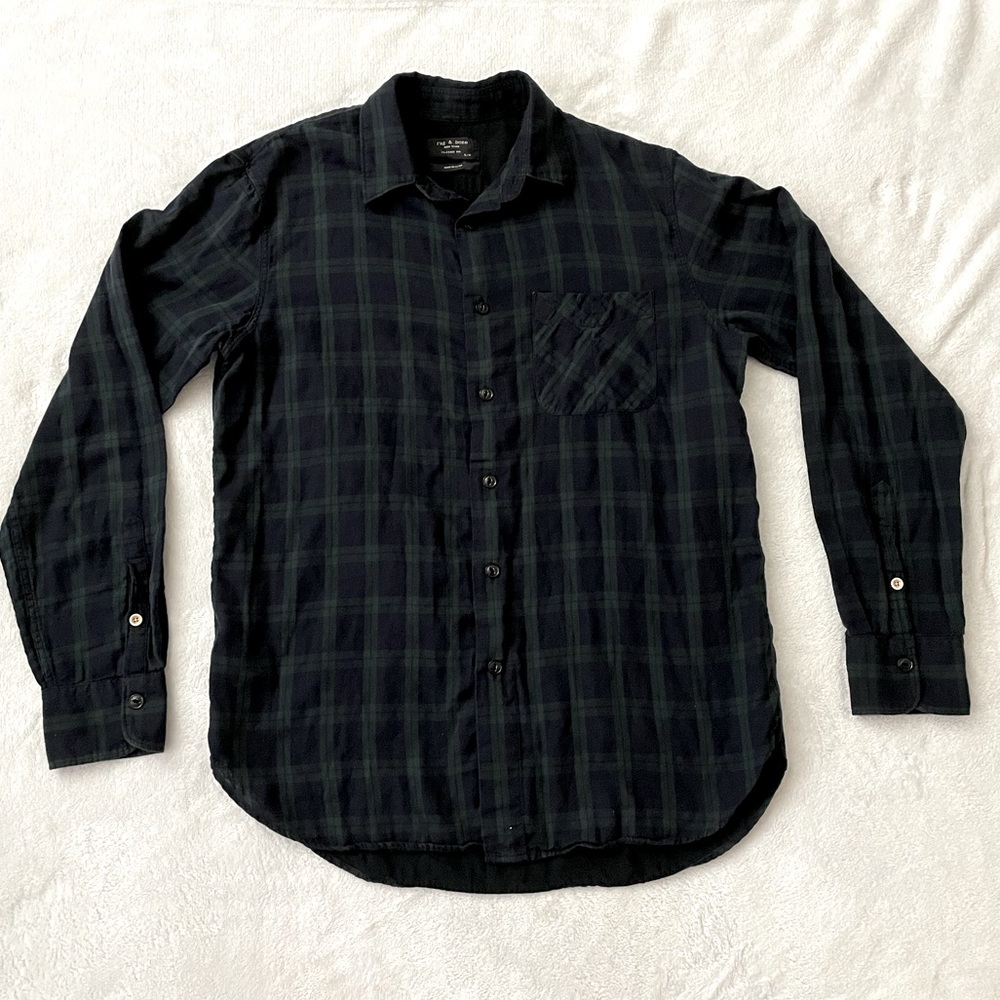 Rag and bone button down dress shirt